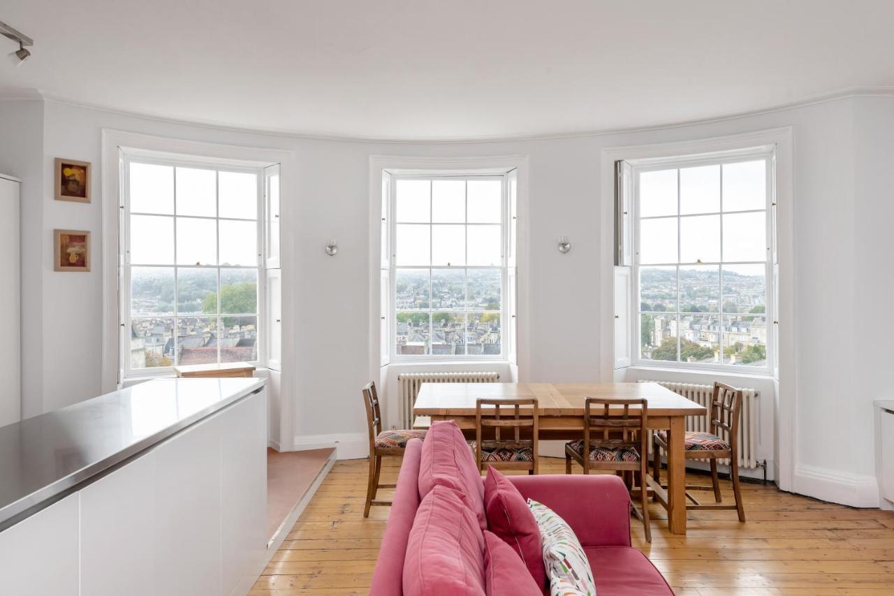 Stunning Georgian Apartment In Central 바스 외부 사진